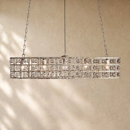 Le Cage Rectangular Chandelier - Zelno