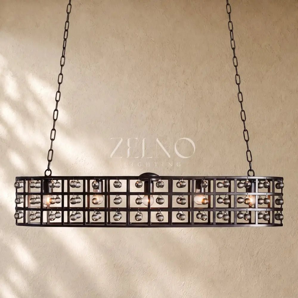 Le Cage Rectangular Chandelier - Zelno