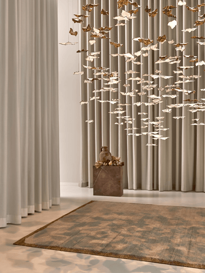 Leaf Twisted Sculptural Customize Chandelier - Zelno Lighting
