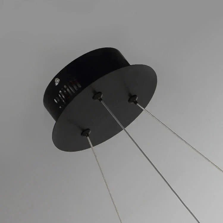 Leti Crystal Round Chandelier - Zelno Lighting