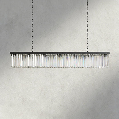 Leyland Rectangular Chandelier 60", 71.5" - Zelno