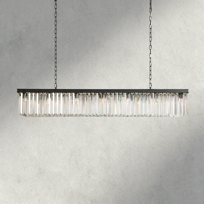 Leyland Rectangular Chandelier 60", 71.5" - Zelno
