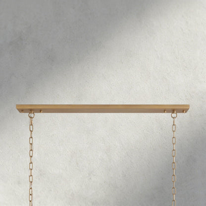Leyland Rectangular Chandelier 60", 71.5" - Zelno