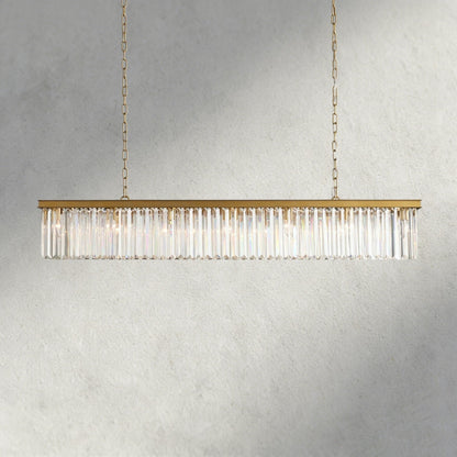 Leyland Rectangular Chandelier 60", 71.5" - Zelno