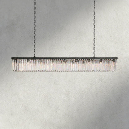 Leyland Rectangular Chandelier 60", 71.5" - Zelno