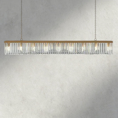 Leyland Rectangular Chandelier 60", 71.5" - Zelno