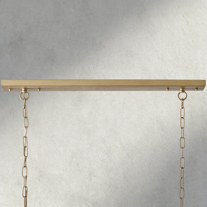 Leyland Tiered Rectangular Chandelier - Zelno