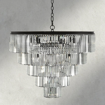 Leyland Tiered Round Chandelier - Zelno