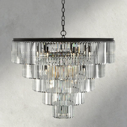 Leyland Tiered Round Chandelier - Zelno