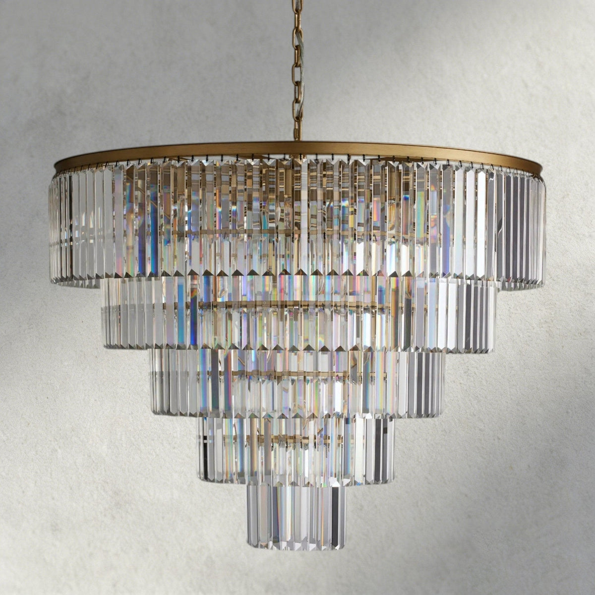Leyland Tiered Round Chandelier - Zelno