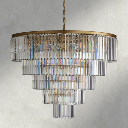 Leyland Tiered Round Chandelier - Zelno