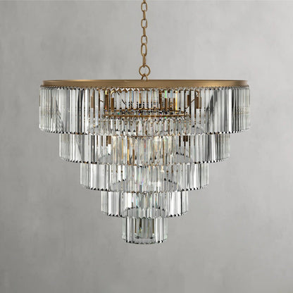 Leyland Tiered Round Chandelier - Zelno
