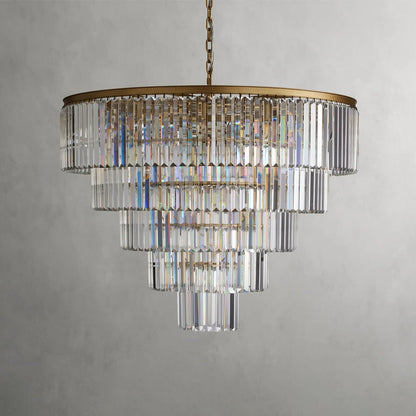 Leyland Tiered Round Chandelier - Zelno