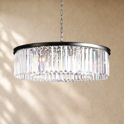 Leylend Crystal Round Chandelier - Zelno