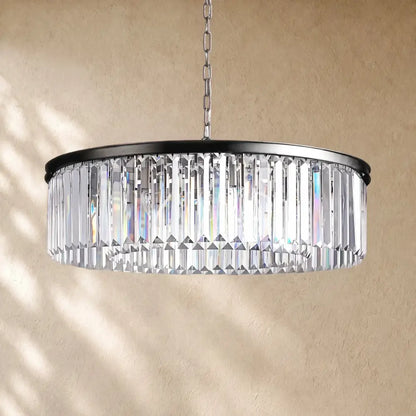 Leylend Crystal Round Chandelier - Zelno