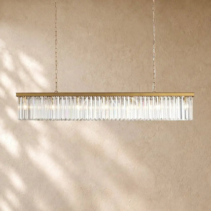 Leylend Rectangular Chandelier 60''72'' - Zelno