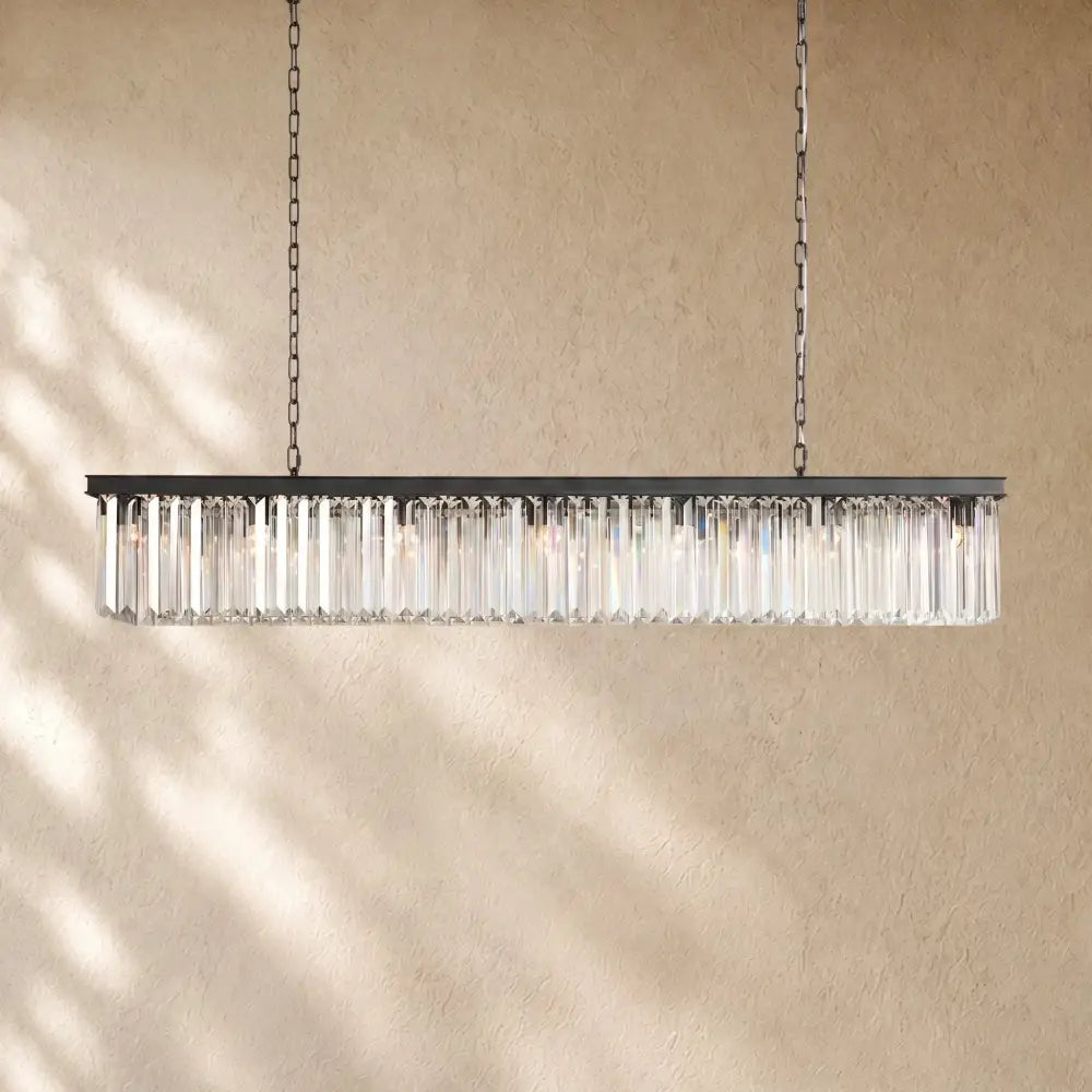 Leylend Rectangular Chandelier 60''72'' - Zelno