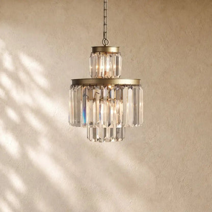 Leylend Tiered Round Chandelier Lighting - Zelno