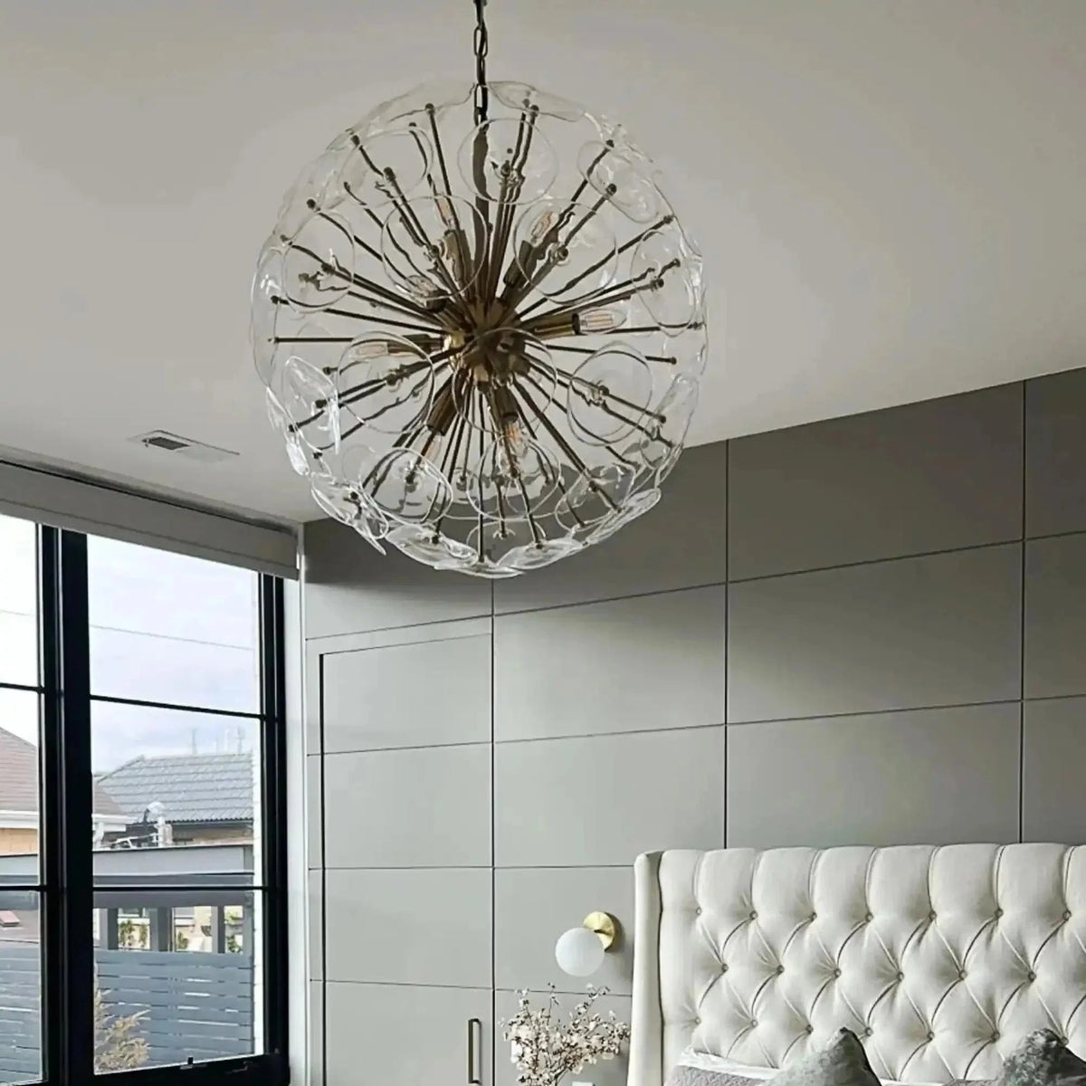 Lily Round Chandelier 8/10/19 Light - Zelno Lighting