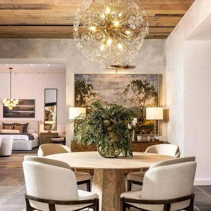 Lily Round Chandelier 8/10/19 Light - Zelno Lighting