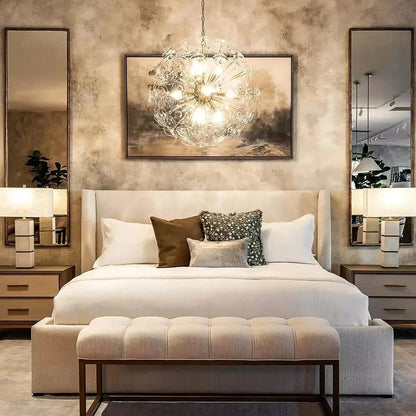 Lily Round Chandelier 8/10/19 Light - Zelno Lighting
