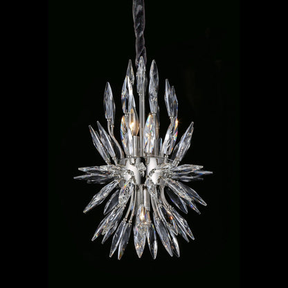 Lily Starburst Crystal Sputnik Chandelier - Zelno Lighting