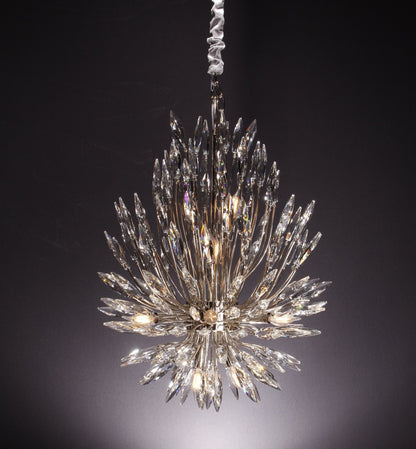 Lily Starburst Crystal Sputnik Chandelier - Zelno Lighting