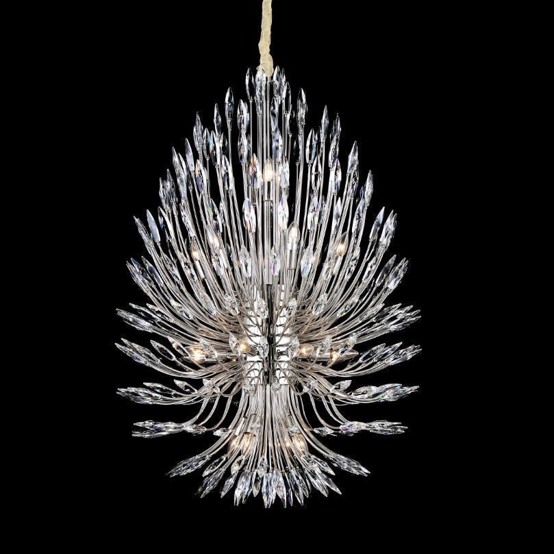 Lily Starburst Crystal Sputnik Chandelier - Zelno Lighting