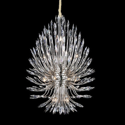 Lily Starburst Crystal Sputnik Chandelier - Zelno Lighting