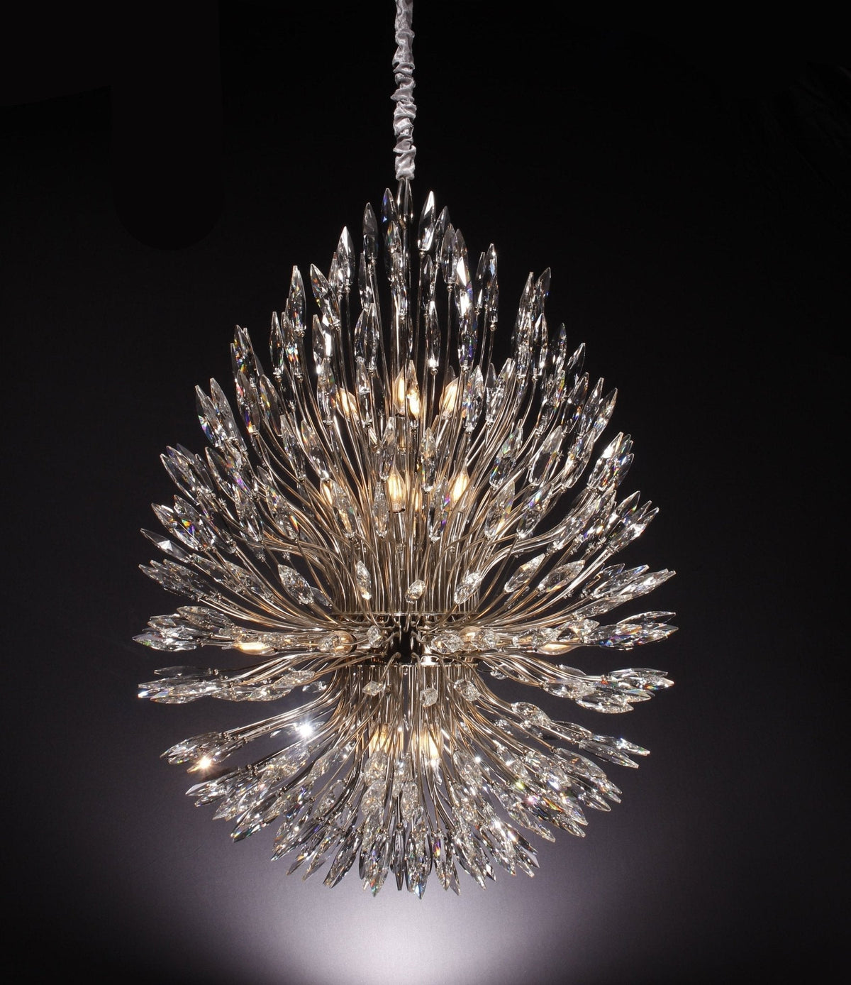 Lily Starburst Crystal Sputnik Chandelier - Zelno Lighting