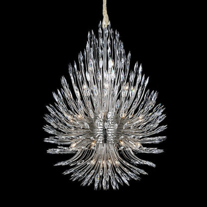 Lily Starburst Crystal Sputnik Chandelier - Zelno Lighting