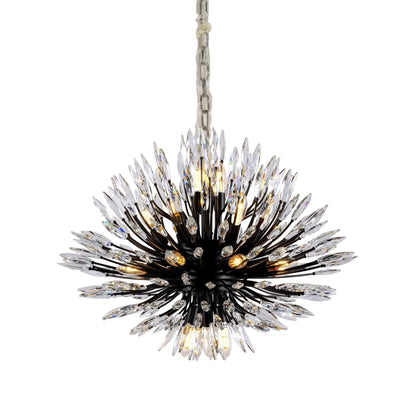 Lily Starburst Crystal Sputnik Chandelier - Zelno Lighting