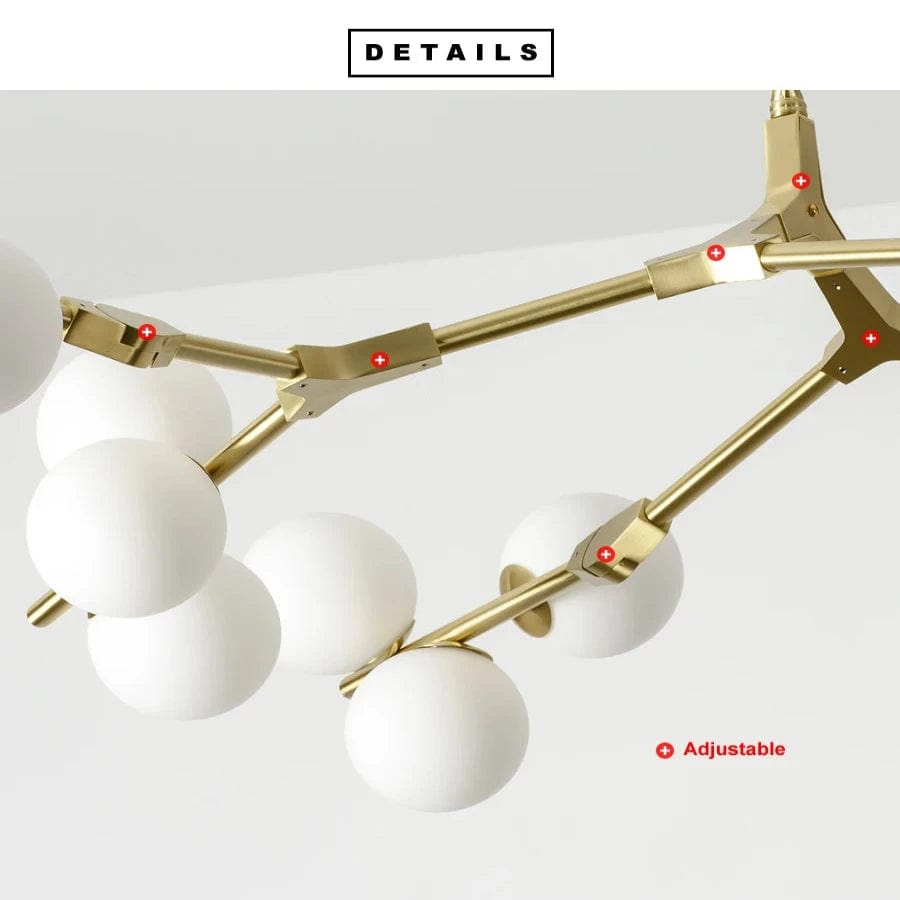 Lio Modern Tree Branch Ceiling Light Fixture - Zelno Lighting