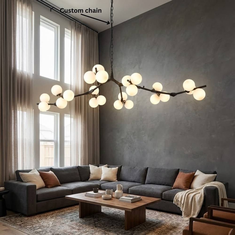 Lio Modern Tree Branch Ceiling Light Fixture - Zelno Lighting