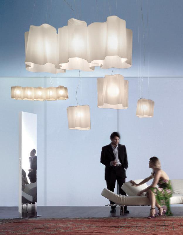 Logico Triple Linear Chandelier 15.75"W - Zelno Lighting