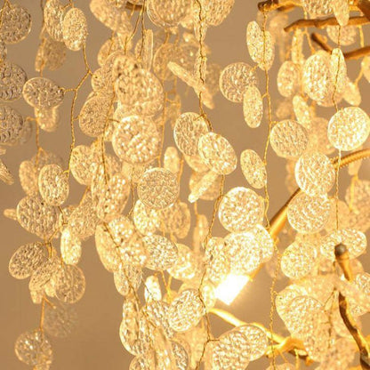 Long Vine Staircase Chandelier 78.7" 110" - Zelno Lighting