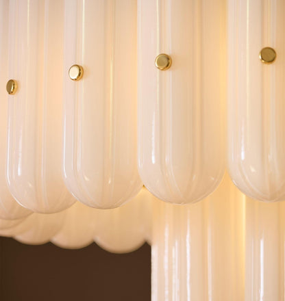 Lorna LED Double Tier Chandelier 25" 35" 46" - Zelno Lighting