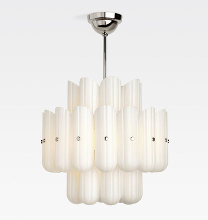 Lorna LED Double Tier Chandelier 25" 35" 46" - Zelno Lighting