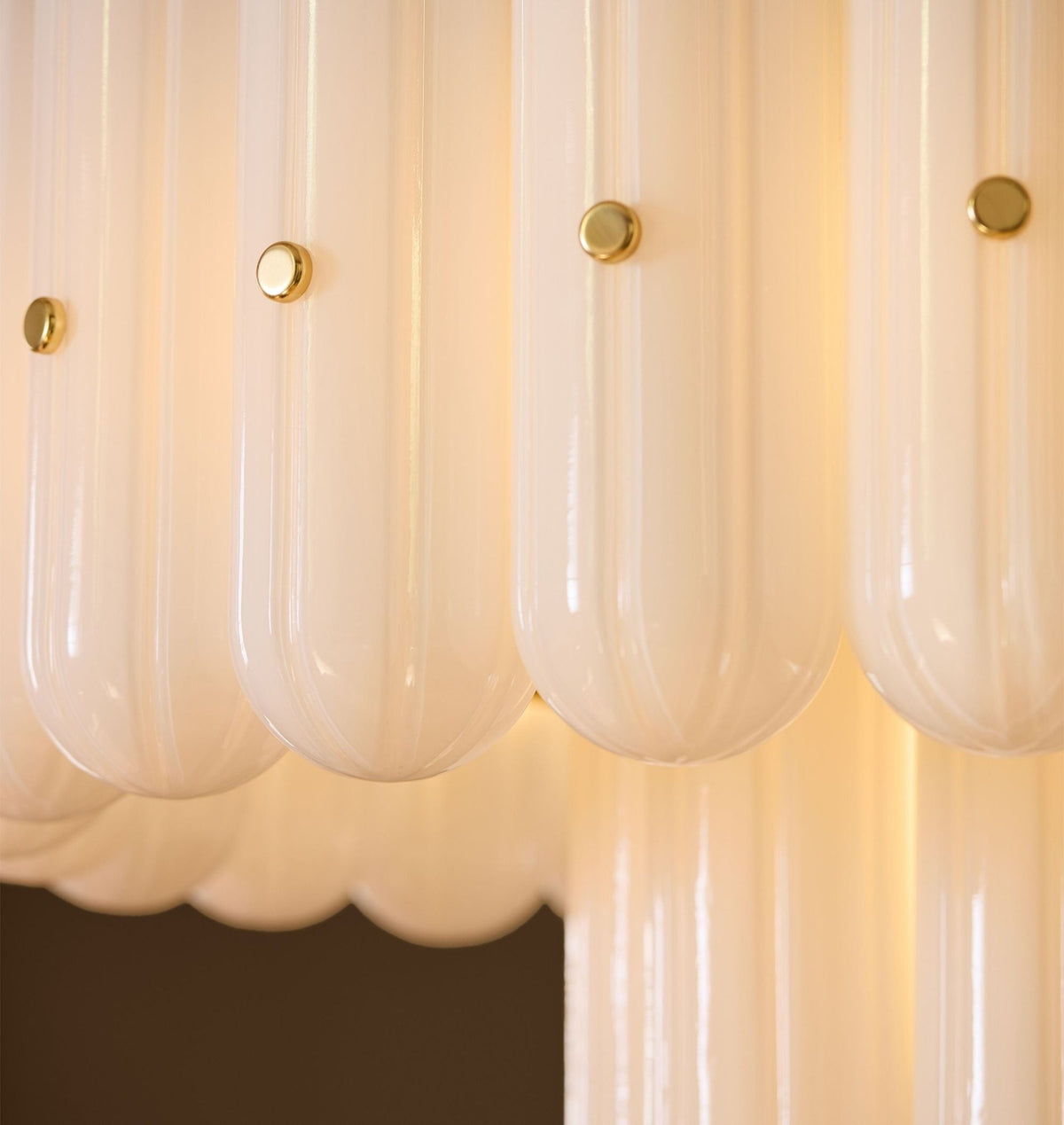 Lorna LED Double Tier Chandelier 25" 35" 46" - Zelno Lighting