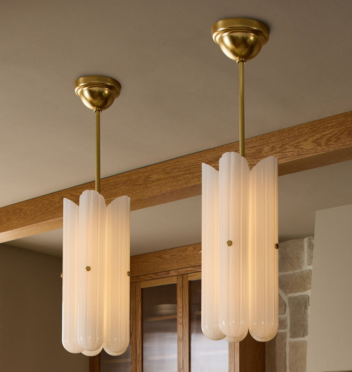 Lorna LED Pendant 12" H 24" H - zelnolighting