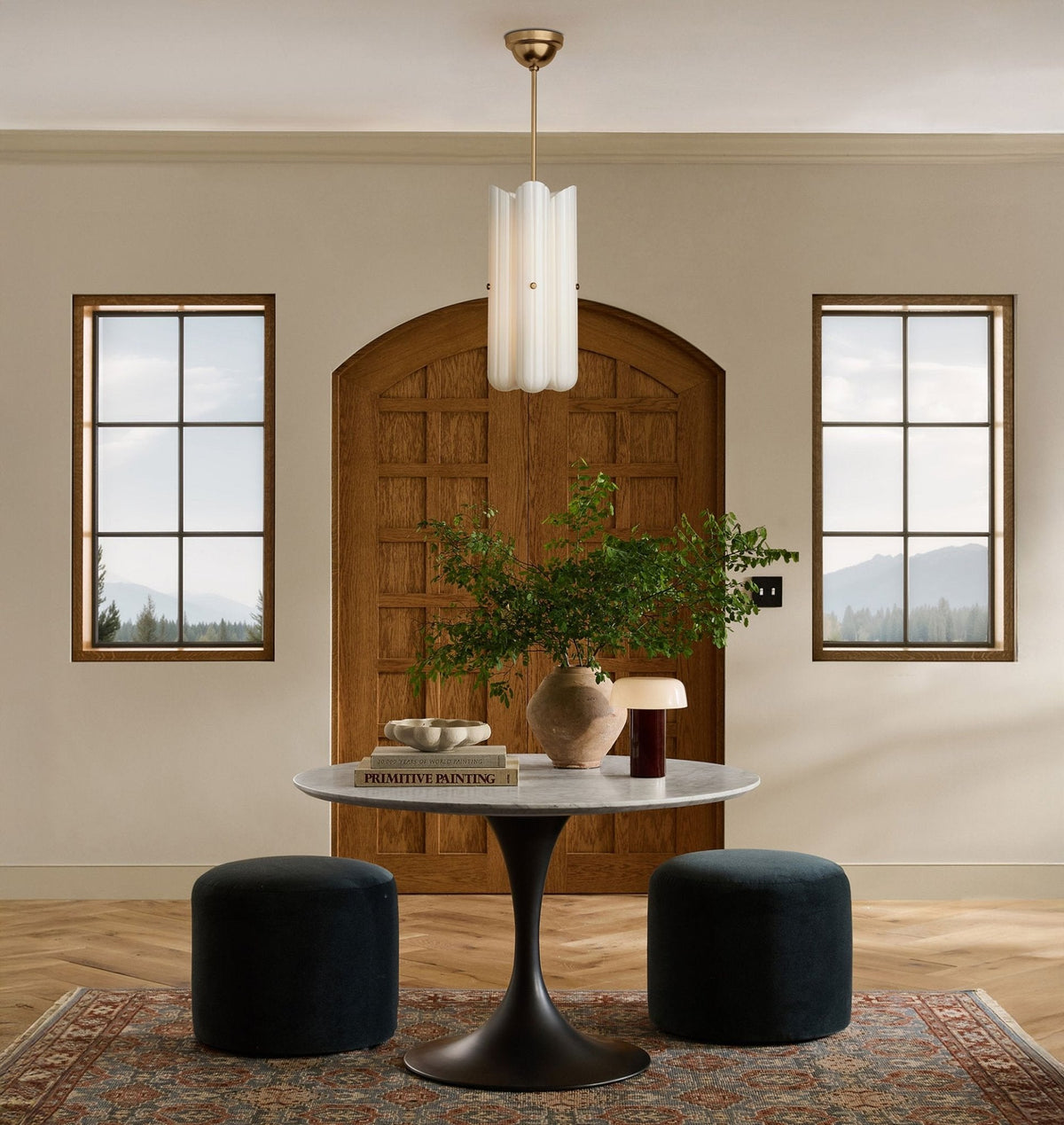 Lorna LED Pendant 12" H 24" H - zelnolighting