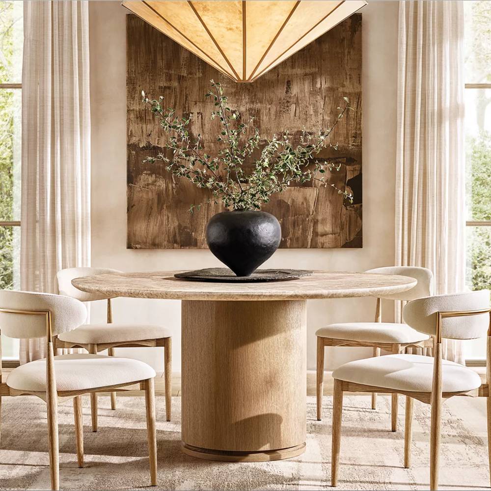 Lucette Alabaster Vein Linear Chandelier 52" - Zelno