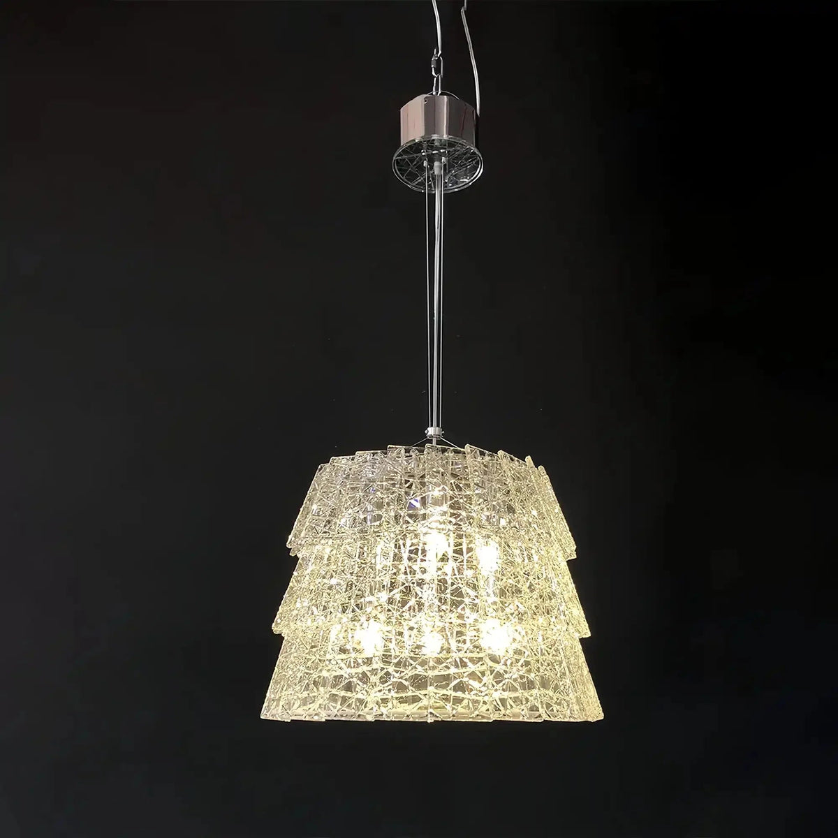 Lustre Modern Crystal Chandelier Lighting - Zelno