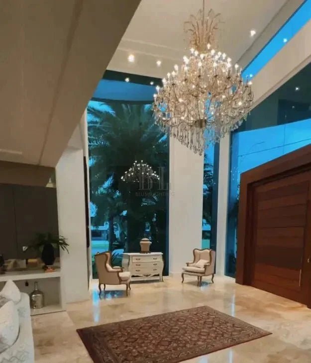 Luxury Classic Multi-layers Candle Crystal Dimmable Tiered Chandelier in Gold/Silver Finish - Zelno Lighting