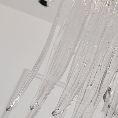 Luxury Crystal Branch Chandelier For Staircase - Zelno Lighting