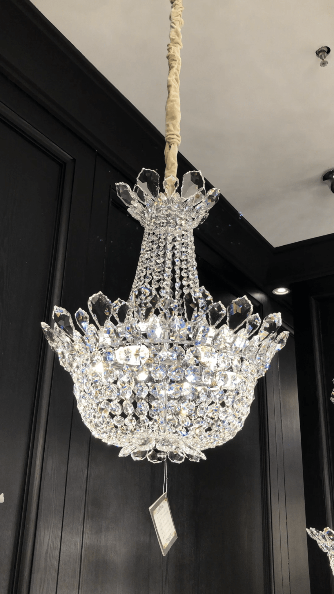 Luxury Empire Branch Crystal Chandelier Pendant Light for Entryway and Foyer - Zelno Lighting