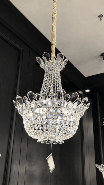 Luxury Empire Branch Crystal Chandelier Pendant Light for Entryway and Foyer - Zelno Lighting