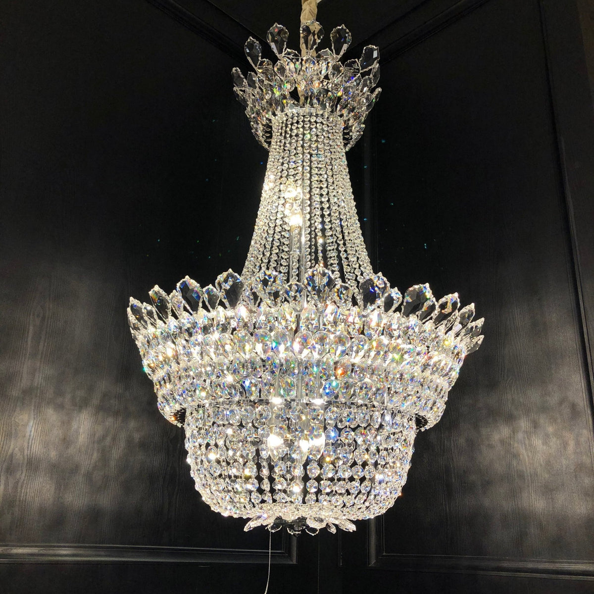 Luxury Empire Branch Crystal Chandelier Pendant Light for Entryway and Foyer - Zelno Lighting