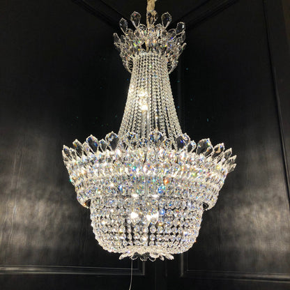 Luxury Empire Branch Crystal Chandelier Pendant Light for Entryway and Foyer - Zelno Lighting