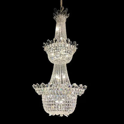 Luxury Empire Branch Crystal Chandelier Pendant Light for Entryway and Foyer - Zelno Lighting
